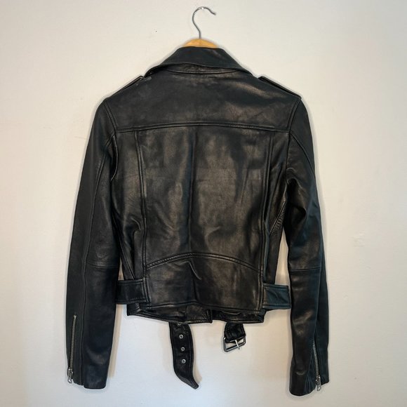 Aritzia Wilfred Free Lennon Biker Jacket - Picture 3 of 16
